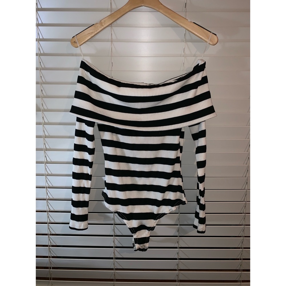 OTS Striped Bodysuit